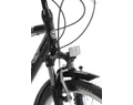 Csepel Traction 100 férfi trekking kerékpár, alumínium váz, 21 fokozat, fekete, 23