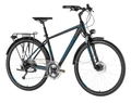 Kellys Carson 70 Black/Blue férfi trekking kerékpár 27 fokozatú Shim. Alivio váltó, Shim. Disc M/19