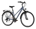 Kellys Cristy 10 Grey női trekking kerékpár 21 fokozatú Tourney Shimano TY300 váltó, V-fék M/19