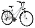 Kellys Cristy 30 White női trekking kerékpár 24 fokozatú Shimano Altus váltó,  V-fék S/17