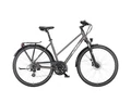 KTM Life Ride női trekking kerékpár 24 fokozatú ALTUS váltó, tárcsafék, matt elderberry 46cm