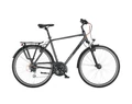 KTM Life Joy férfi trekking kerékpár 24 fokozatú Shimano Altus váltó, acélszürke (fekete) 60cm