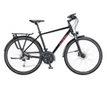 KTM Life Space férfi trekking kerékpár 27 fokozatú Deore XT váltó, tárcsafék, metál fekete 46cm