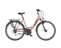 KTM Life Joy női trekking kerékpár 24 fokozatú Shimano Altus váltó, monovázas, vintage rose 51cm
