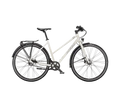 KTM Kent 11 Belt női trekking kerékpár, 11 fokozatú ALFINE agyváltó, szíjhajtás, tárcsafék, opál fehér 51cm