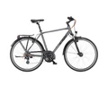 KTM Life Joy férfi trekking kerékpár 24sebességes Shimano Altus váltó, acélszürke 51cm