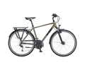 KTM Life Time férfi trekking kerékpár 27 fokozatú Deore váltó, metál tölgy barna, 51cm