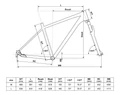 Kellys Phanatic 30 Anthracite cross kerékpár 18 fok. Cues váltó, Shimano hidraulikus tárcsafék L/21
