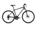 Kellys Cliff 70 Moss Green cross kerékpár 27 fokozatú Altus váltó, mechanikus tárcsafék, 21