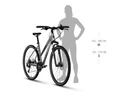 Kellys Pheebe 20 White női cross kerékpár 27 fokozatú Altus váltó, Shimano hidraulikus tárcsafék S/17