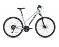 Kellys Pheebe 20 White női cross kerékpár 27 fokozatú Altus váltó, Shimano hidraulikus tárcsafék M/19