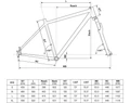 Kellys Cliff 90 Medium Grey cross kerékpár 24 fokozatú Shimano Altus váltóval és hidraulikus tárcsafékkel 17