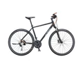 KTM Life Action férfi cross kerékpár 30 fokozatú Shimano Deore váltó, mattfekete 51cm