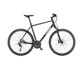 KTM X-Life Action férfi cross kerékpár 30 fokozatú Deore váltó, tárcsafék, levegős teleszkóp, fényes fekete 46cm