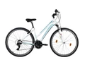 Neuzer X-Series női cross kerékpár Shimano TY300, duplafalú abroncs, fehér/türkiz 44cm/17