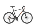 KTM X-Life 1964 Cross férfi cross kerékpár 30 fokozatú Deore XT váltó, hidraulikus tárcsafék, fekete 51cm