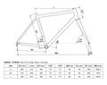 Kellys SOOT 20 gravel kerékpár 2x8 fokozartú Shimano Claris váltó, M