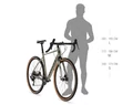 Kellys SOOT 50 országúti gravel kerékpár 20 fokozatú Shimano GRX 400 váltó, hidraulikus Disc M