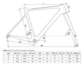 Kellys URC 70 Blue országúti kerékpár 22 fokozatú Shimano Ultegra szett, hidr. tárcsa, karbon váz+villa, M