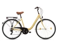 Csepel Budapest B 28-as városi kerékpár 7 sebességes Shimano váltós bézs