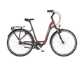 KTM City Line 28 városi kerékpár, 7 fokozatú Shimano Nexus agyváltó, W-váz, night red 46cm