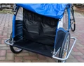 Gyermekutánfutó 2 gyermek szállítására (összsúly: max.40kg) könnyedén le/felszerelhető jogging szett, kék