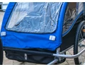 Gyermekutánfutó 2 gyermek szállítására (összsúly: max.40kg) könnyedén le/felszerelhető jogging szett, kék