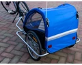 Gyermekutánfutó 2 gyermek szállítására (összsúly: max.40kg) könnyedén le/felszerelhető jogging szett, kék