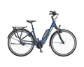 KTM Macina Central 7 Ebike Bosch Active Line meghajtás női monováz, matt kék, 46cm