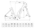 Kellys Estima COMP 80 Ebike/Pedelec City 5 fokozatú Nexus elektromos agyváltó, Steps 60Nm meghajtás, 504Wh, S