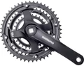 Shimano FC-TY501 MTB hajtómű 48/38/28-as fogszám, 170mm-es, láncvédő nélkül, fekete (Tourney-család)