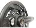 Shimano Deore FC-MT500 MTB hajtómű 22/30/40 fogú lánckerekekkel integrált tengellyel 10-es rendszerekhez