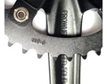 Prowheel négyzetkúpos alumínium hajtómű 44-es fogszám 170mm kar alu lánckerék matt fekete