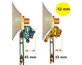 Shimano Deore RD-M4120 SGS hátsó váltó 10/11-es fekete hosszú kocsis, Direkt Mount-os