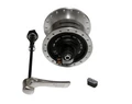Shimano DH-3N72 agydinamó 6V/3W 36lyuk gyorszáras ezüst LX/Ultegra szintű