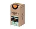 Tubolito Road országúti tömlő 622-18/28 60mm-es fekete SV szelep, 36 gramm