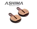 Ashima AD0802 félfémes tárcsafékbetét Tektro Lyra IOX és Novella fékekhez (SemiMetal)