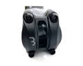 BBB BHS-09 Rider AH kormányszár 90mm/7°/31,8mm, fekete, +BHS91 GoPro/Garmin feltehető