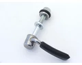 Gyorszár nyereg acél króm M8x55mm