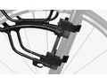 TOPEAK TetraRack R1 csomagtartó első villára országúti és gravel kerékpárra, QuickTrack rendszerrel