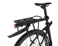 Ridepositive Versatile gyorszáras nyeregcsőre szerelhető csomagtartó táskatámasszal sárvédővel 50kg teherbírással