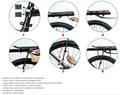Ridepositive Versatile gyorszáras nyeregcsőre szerelhető csomagtartó táskatámasszal sárvédővel 50kg teherbírással