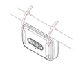 Abus Alarmbox RC Twinset vázra szerelhető riasztó távirányítóval 2 darabos készlet