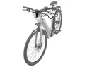 VStar fali e-bike tartó 75 kg teherbírással rakodó felülettel