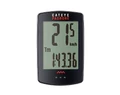 Cateye Padrone kilométeróra CCPA100W, nagy kijelzővel,vezeték nélküli, fekete