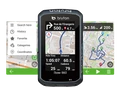 Bryton Rider 860E GPS kilométeróra, 90+ funkciós, fekete