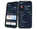 Bryton Rider S500 T GPS kilométeróra, 90+ funkciós, HR, SPEED, CAD, szenzorral