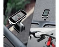 Ravemen AOM03 óra és lámpa tartó konzol Garmin/Bryton órákhoz és GoPro kamerához, aero kormányhoz csavarral rögzíthető, karbon