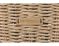 Basil Bremen Rattan Look KF első kosár acél, sűrűszövésű, KlickFix kompatibilis, adapter nélkül