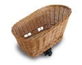 Basil Pasja kisállat szállító hátsó kosár rattan, 45x28cm